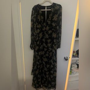 Beautiful floor length dress with cut out and back slit